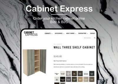 E-commerce (Magento) – Kitchen cabinets