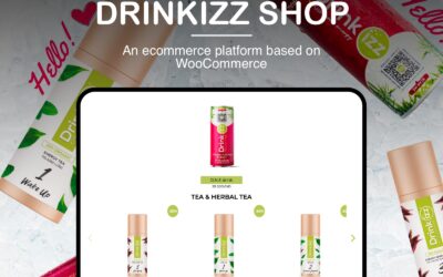 Ecommerce – Organic energy drink