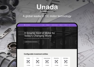 Corporate website – EC motor technology